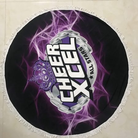 round beach towel
